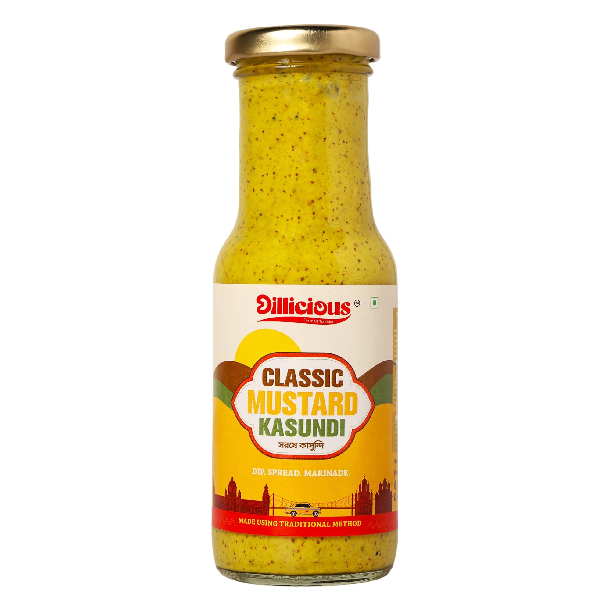 Dillicious Mustard Kasundi (200 GMS) Mustard sauce I Mustard Chutney I Bengali Sarson kasundi I Homemade Kasundi I Organic Kasundi I Marinade I Spread I Dip I Spicy Sauce (B0CR41Z9N9) Amazon Price History, Amazon Price Tracker