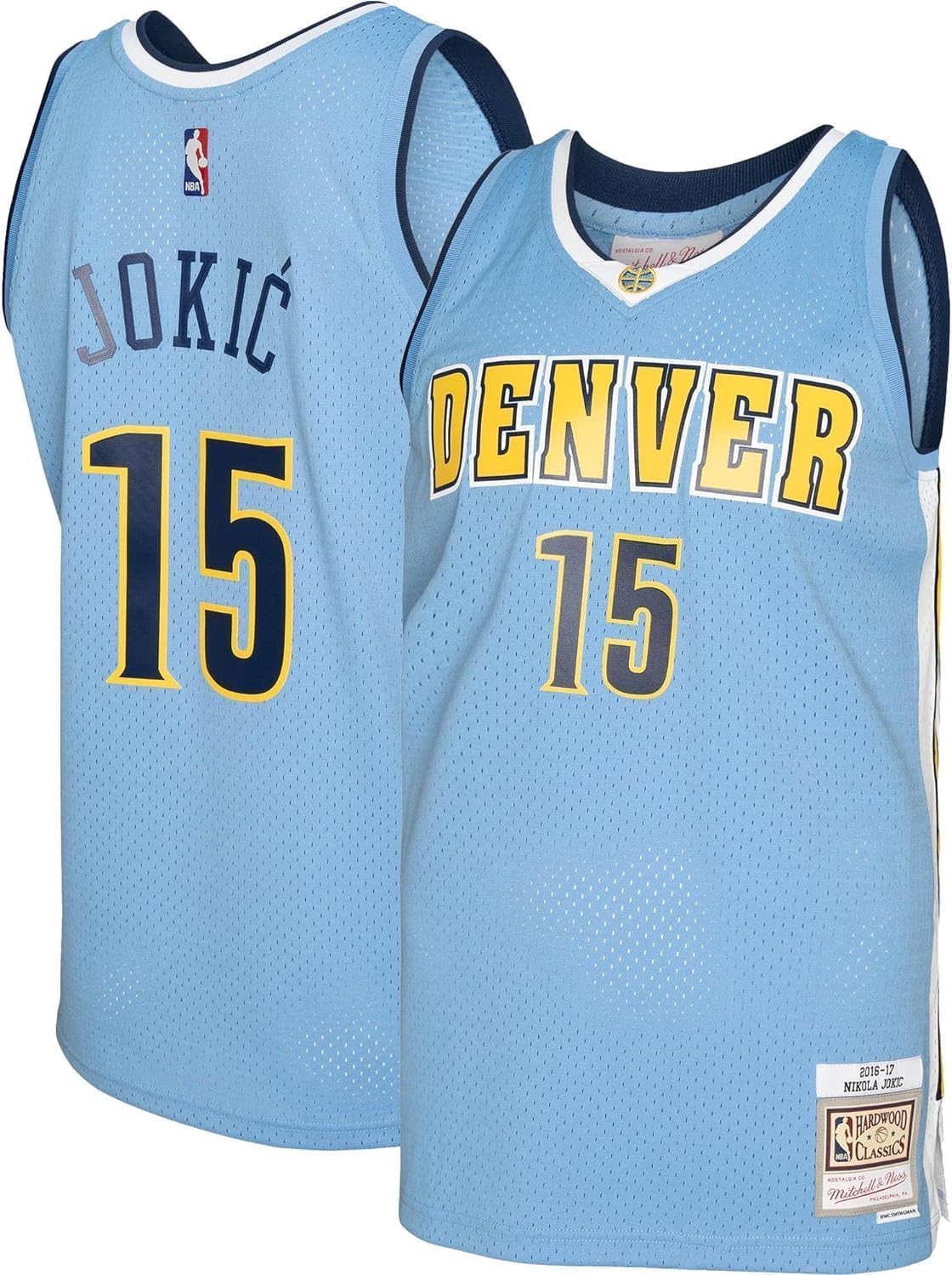 Youth Nikola Jokic Denver Nuggets 2016 Hardwood Classics Swingman Jersey