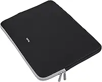 Trust Primo Capa para Notebook 13,3 Polegadas em Neoprene – Proteção contra Riscos e Impactos, Case Compatível com Laptop e MacBook, Leve, Macia, Preto