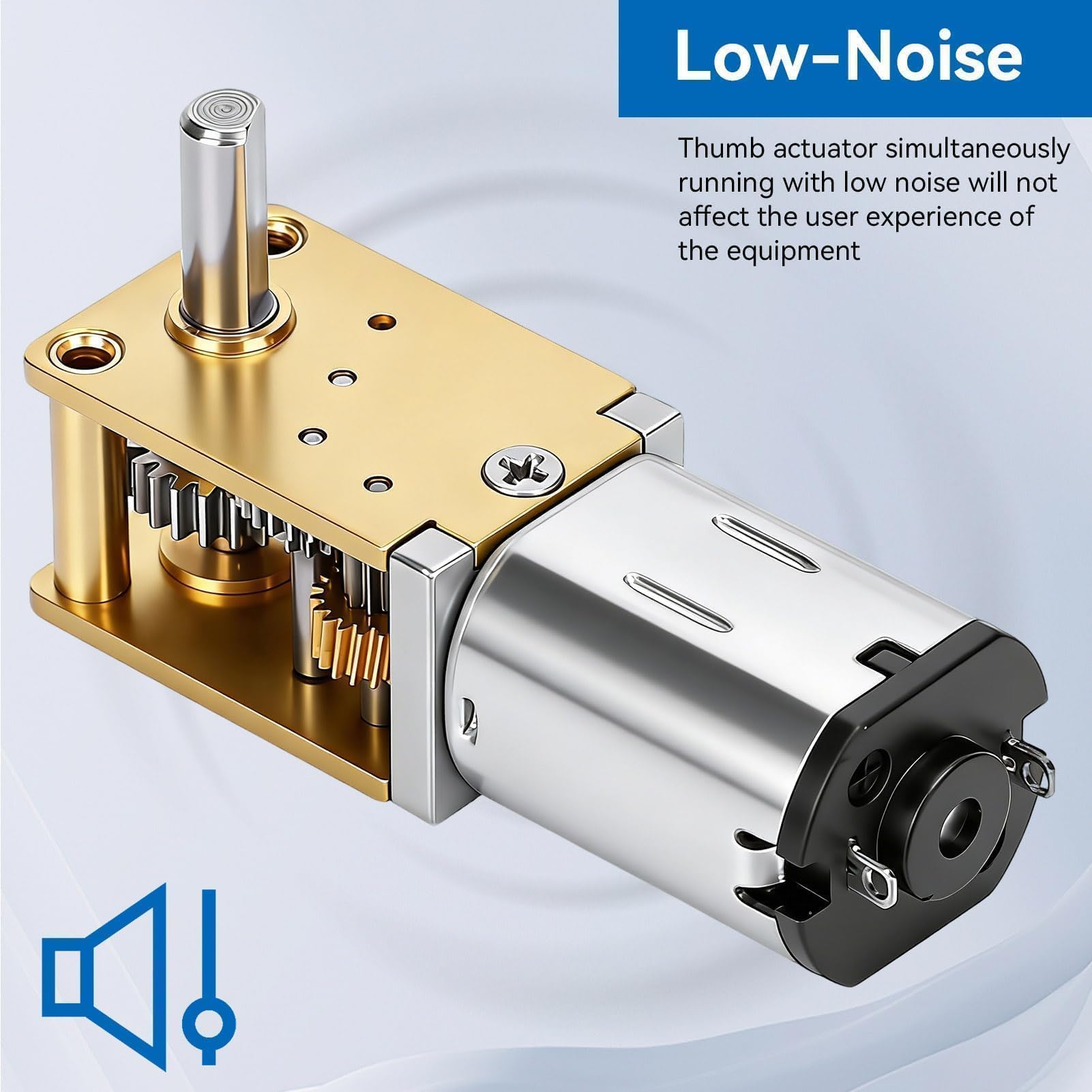 JGY N20 mini silnik z redukcją prędkości, 12 V, napęd z metalową przekładnią, mikroprzekładnia CW/CCW, silnik przekładniowy DC, silnik redukcyjny, ciche silniki elektryczne (DC 12 V 27 obr./min)
