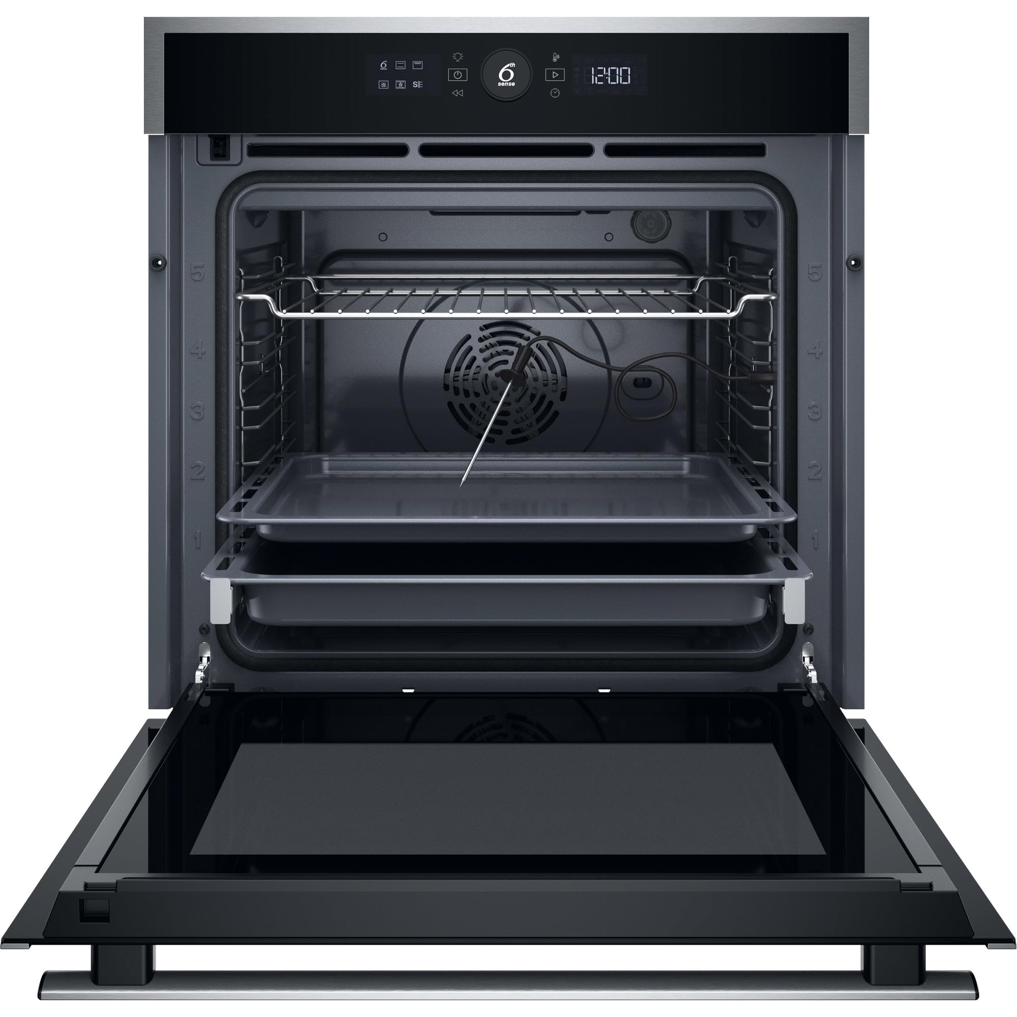Whirlpool - Horno Integrable WOI4S8PPM1SX (Multifunción)