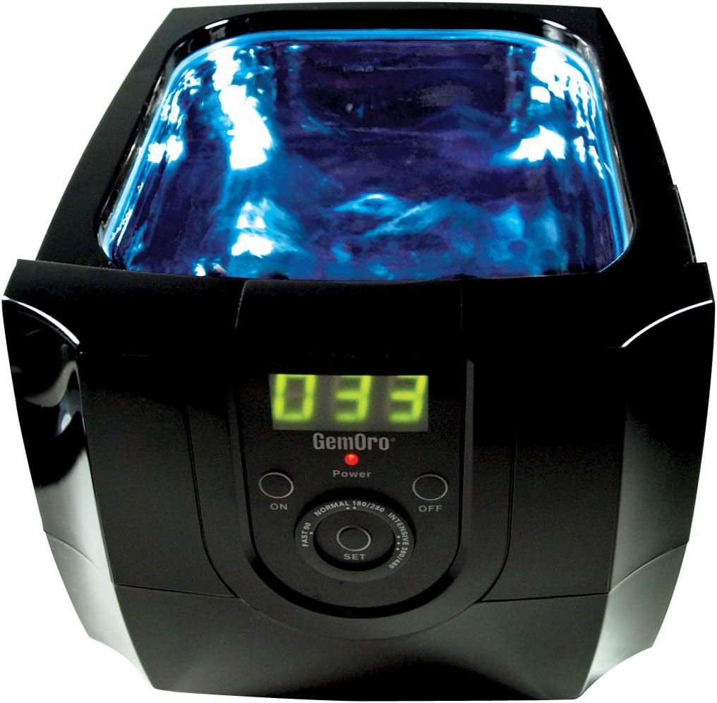 Gemoro 1785 1.2-Quart Professional Ultrasonic Machine with Digital Timer : Clothing, Shoes & Jewelry