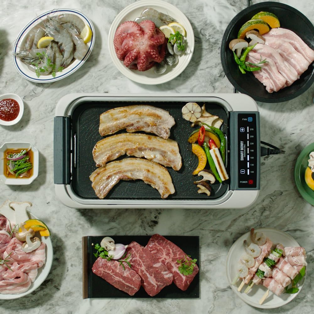 Amazon | SMART BERRY K-GRILL マルチクック電気ホットプレート/焼き Amazon | SMART BERRY K-GRILL マルチクック電気ホットプレート/焼き