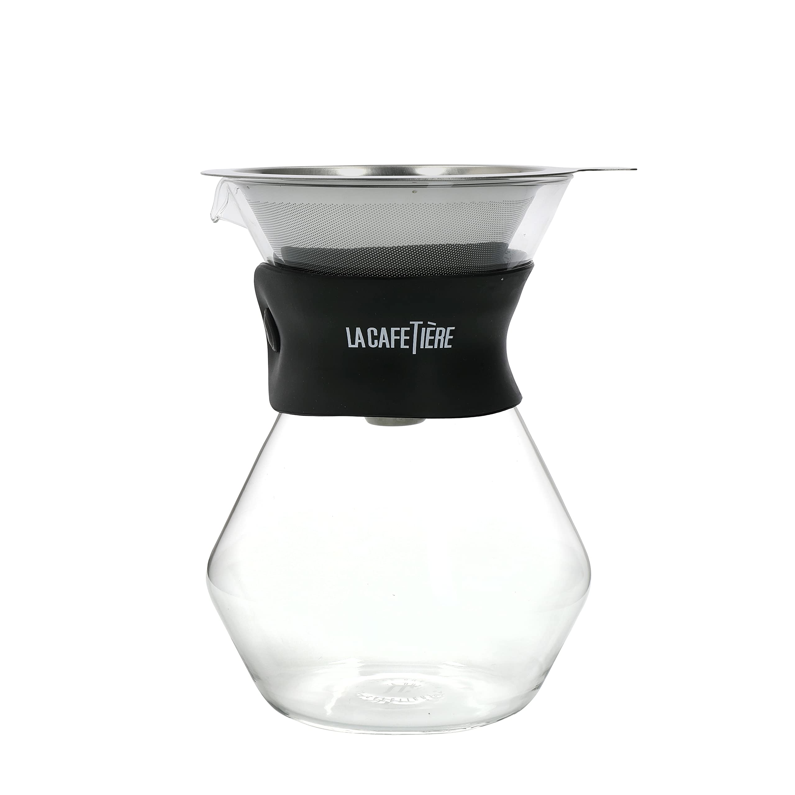 La Cafetiere Glass Coffee Dripper And Carafe Black 400Ml