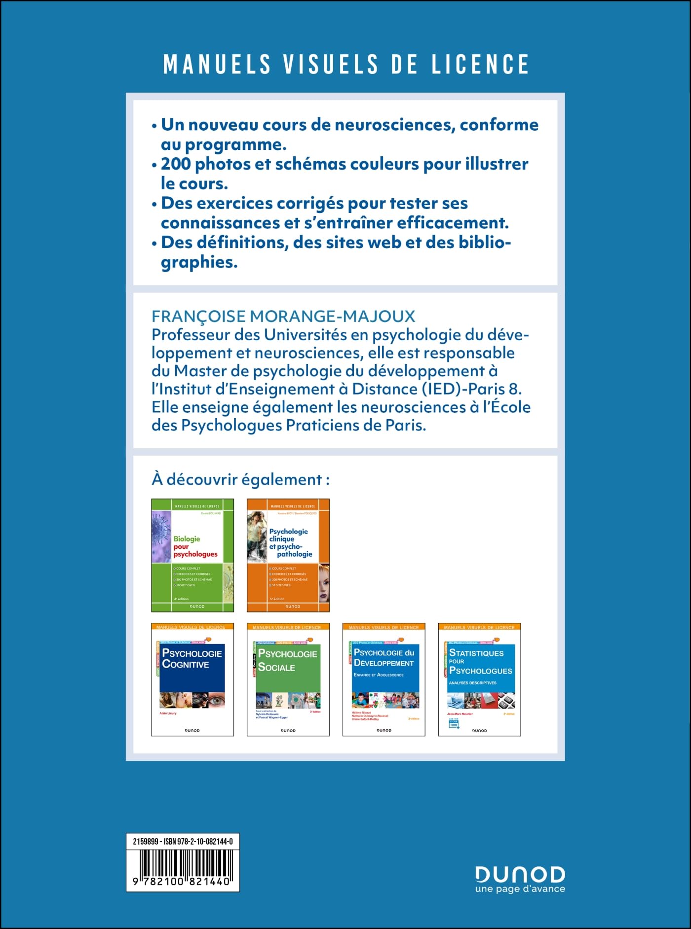 Neurosciences pour psychologues - 3e éd.