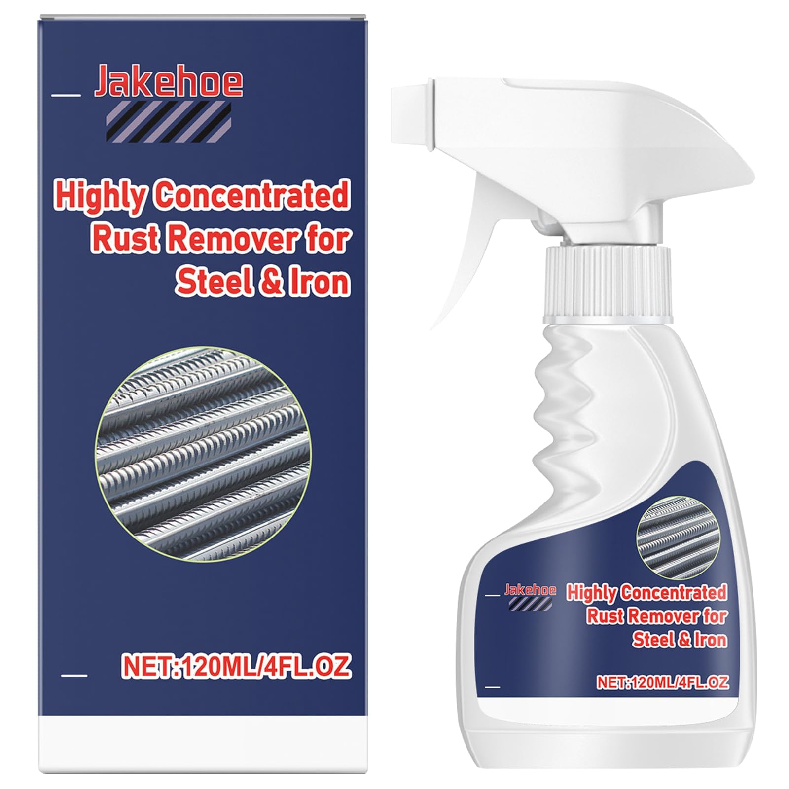 Hochleistungs-Rostlöser für Metall, leistungsstarker Rostlöser für Stahl, Reiniger zur Rostentfernung von Möbeln, Sofort Rostlöse Spray, Entfernt effektiv Rost von Metalloberflächen