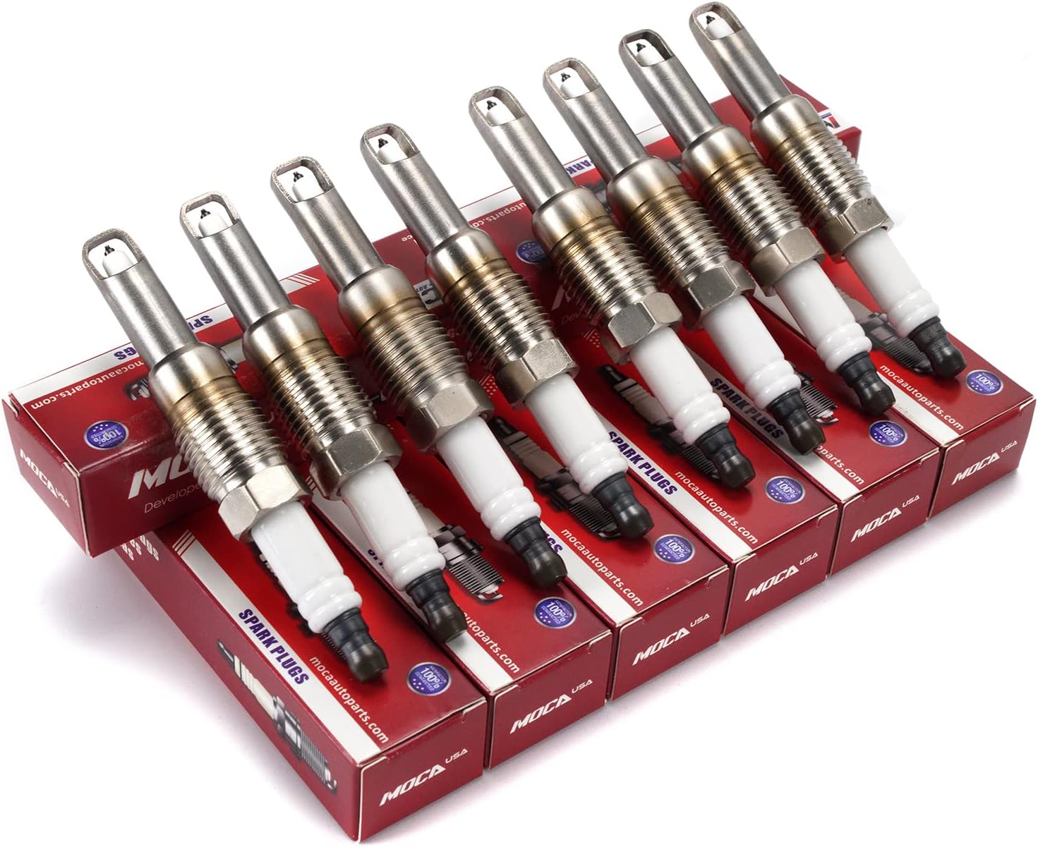 MAXWIN8 Spark Plug SP546/PZK14F fit 2006-2008 for Lincoln Mark LT & 2005-2008 for Ford Expedition 5.4L, F-350 Super Duty 6.8L & 2005-2010 F-450,2007-2010 F-550 Super Duty 6.8L