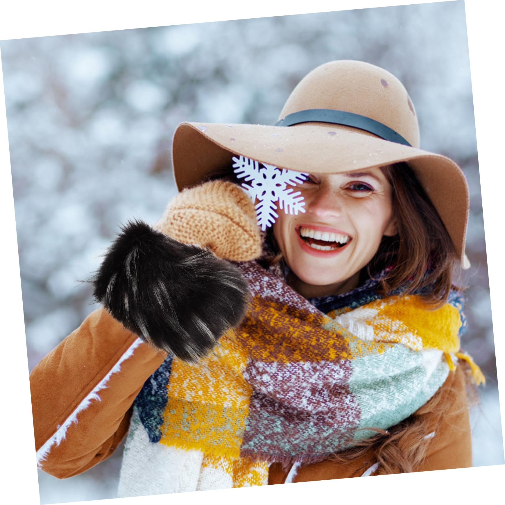 10piezas Muñequera De Invierno Muñequera De De Puños De Muñeca y Cálidos Para Mujer Accesorios De Moda Para Fríos