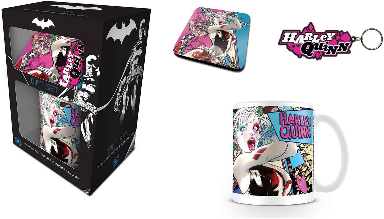 Batman (Harley Quinn Love) 11oz/315ml White Ceramic Mug