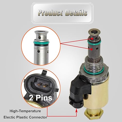 Miniatura 4 de 7.3 Regulador de presión del inyector de válvula IPR apto para Ford Super Duty 1995-2003 F250 F350 F450 F550 E350 E450 E550 Econoline Excursion, 7.3