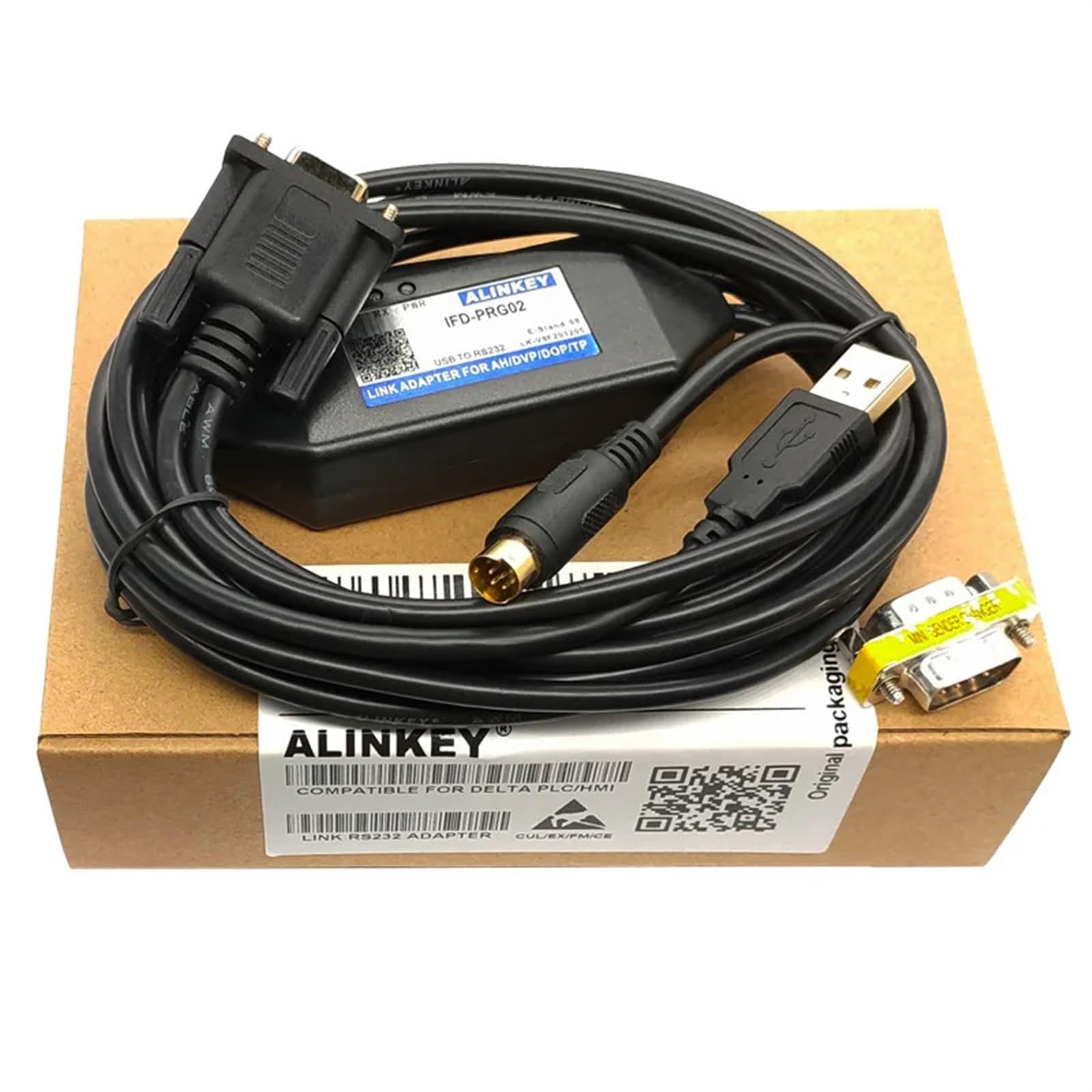 Cable de programación USB-DVP para solucionar errores de conexión serie en WIN7 y Win10 3