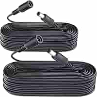 Amazon | 2パック10M / 33Ft電源延長ケーブル、2PCS DC 12V電源
