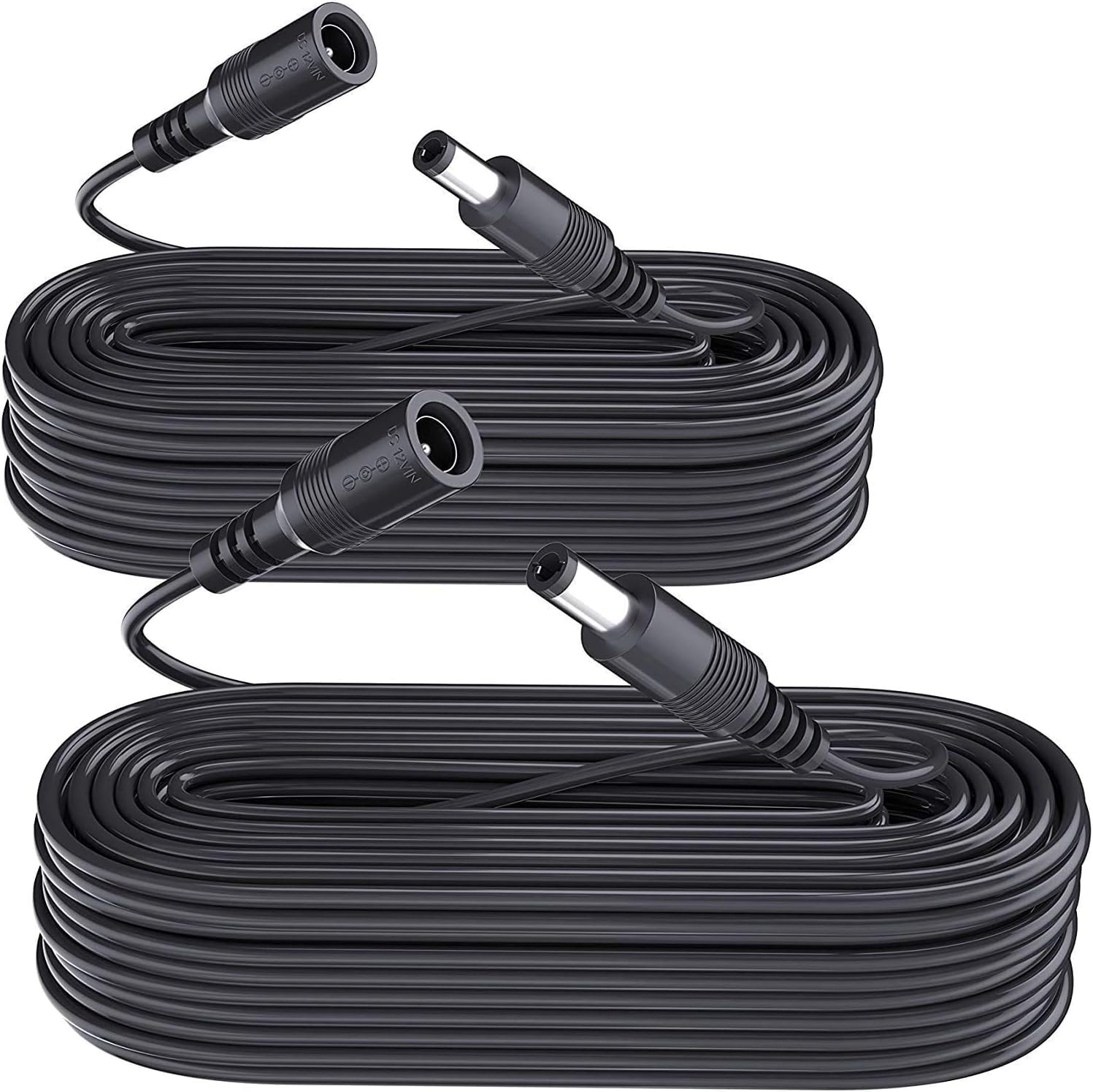 Cavo Prolunga Alimentazione 12V DC 10 Metri 5,5x2,1mm Femmina-Maschio Per CCTV - Foto 4