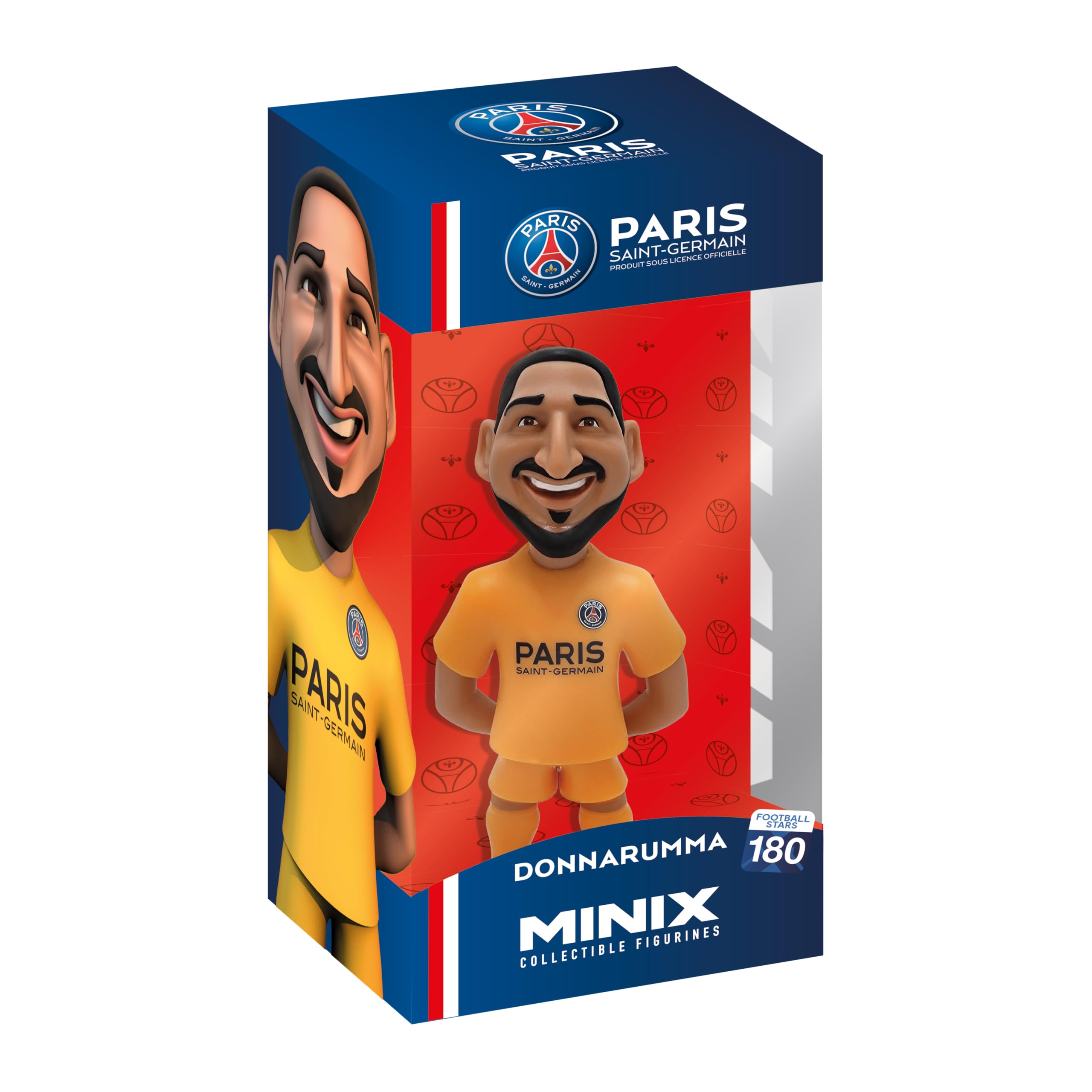 PSG Paris Saint-Germain Minix Football Stars Collectible Figurine – Official Licensed 12cm Soccer Display Figure for Fans & Collectors (Donnaruma) — image 1
