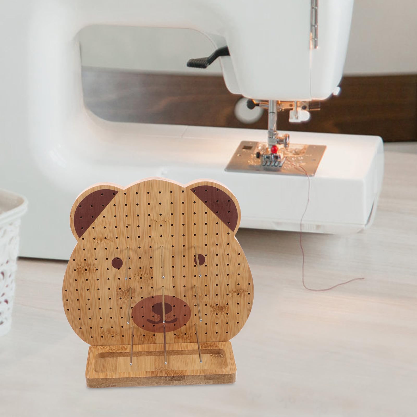 Tabla de Crochet Práctica y Duradera de Madera Resistente para Proyectos de Ganchillo Adecuada para Principiantes y Usuarios Avanzados en Tejer a Mano