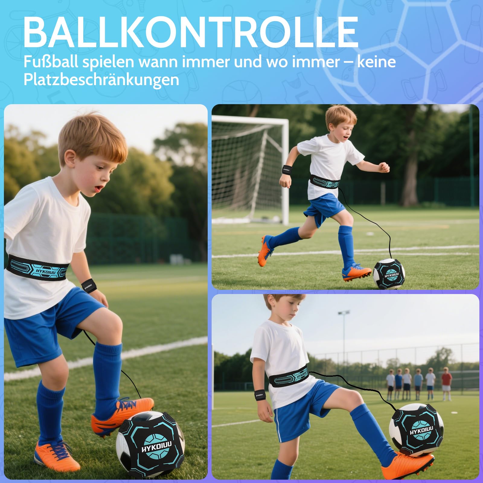 Fussball Matte Mit Trainingsvideo Rutschfest Silent Fussballmatte Training Kinder – Trainingsmatte Für Ballkontrolle & Schritt-übungen Stoßdämpfende Fußball Trainingsmatte Trainingszubehör