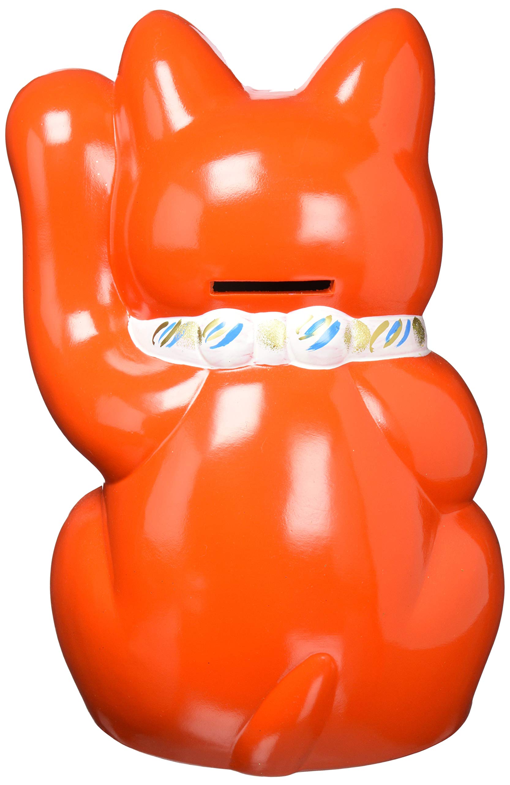 Amazon.co.jp: 常滑焼 急須 8441 梅月 8号 小判猫 左赤 日本製 招福