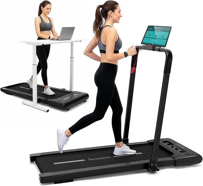 Caminadora Eléctrica Plegable 2.5HP Negro Medianoche