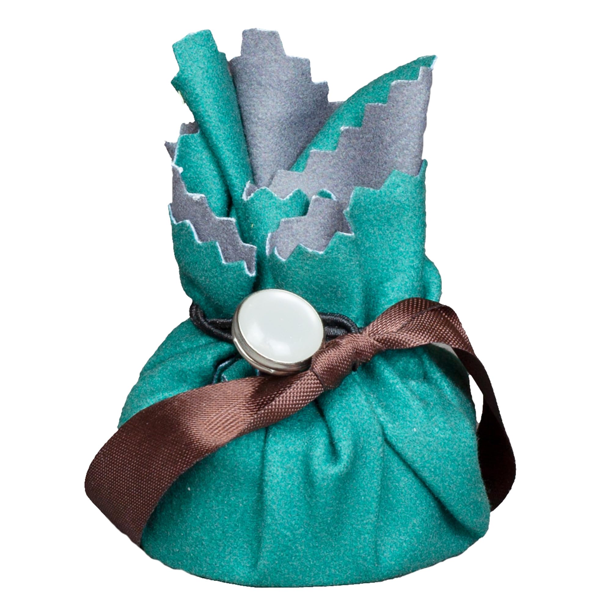 Rosin for Violin and Cello - Dark Rosin for Excellent Attack and Projection - Presented in a Ribbon Tied Velevet Cloth - Dark Formula - Made in the UK