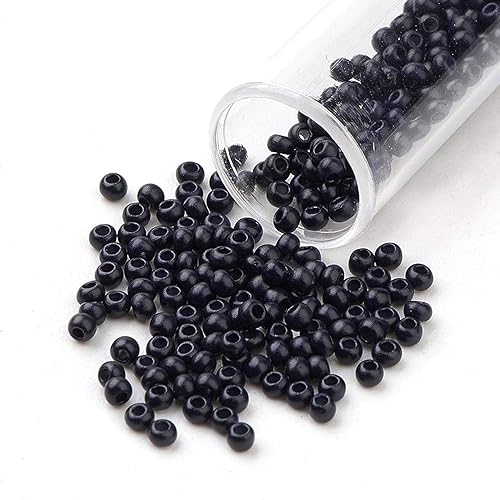 Miniatura 2 de Craftdady 5300 cuentas redondas de cristal de 0.091in de diámetro de 0.091in de diámetro de poni sueltas para tejer pulsera de cuentas collar,