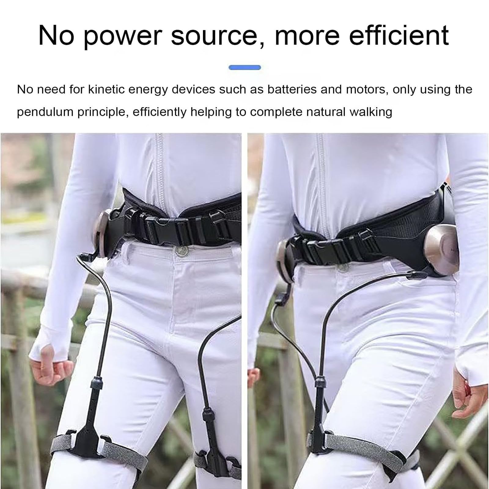 Piernas ErgonóMicas Ayuda Para Caminar Potente, Exoesqueleto Reduce El Esfuerzo Hasta Un 50%,Exoesqueleto Para Caminar,Aumenta La Caminata Del 50% Sin Carga, Ideal Caminatas De Larga Distancia