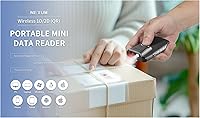 Vista 8 de NETUM Escáner de código de barras Bluetooth 2D, 3 en 1, pequeño lector de códigos de barras QR portátil y portátil, escaneo de pistola inalámbrico