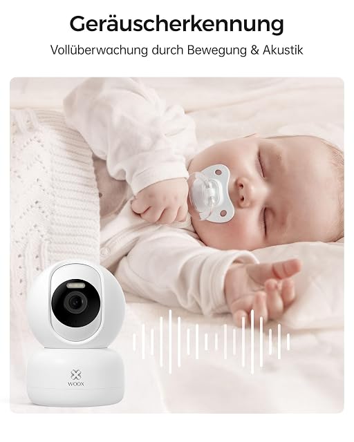 Foto 4 de 8 de Woox Cámara de seguridad para interiores, 2K, Wi-Fi de 360°
