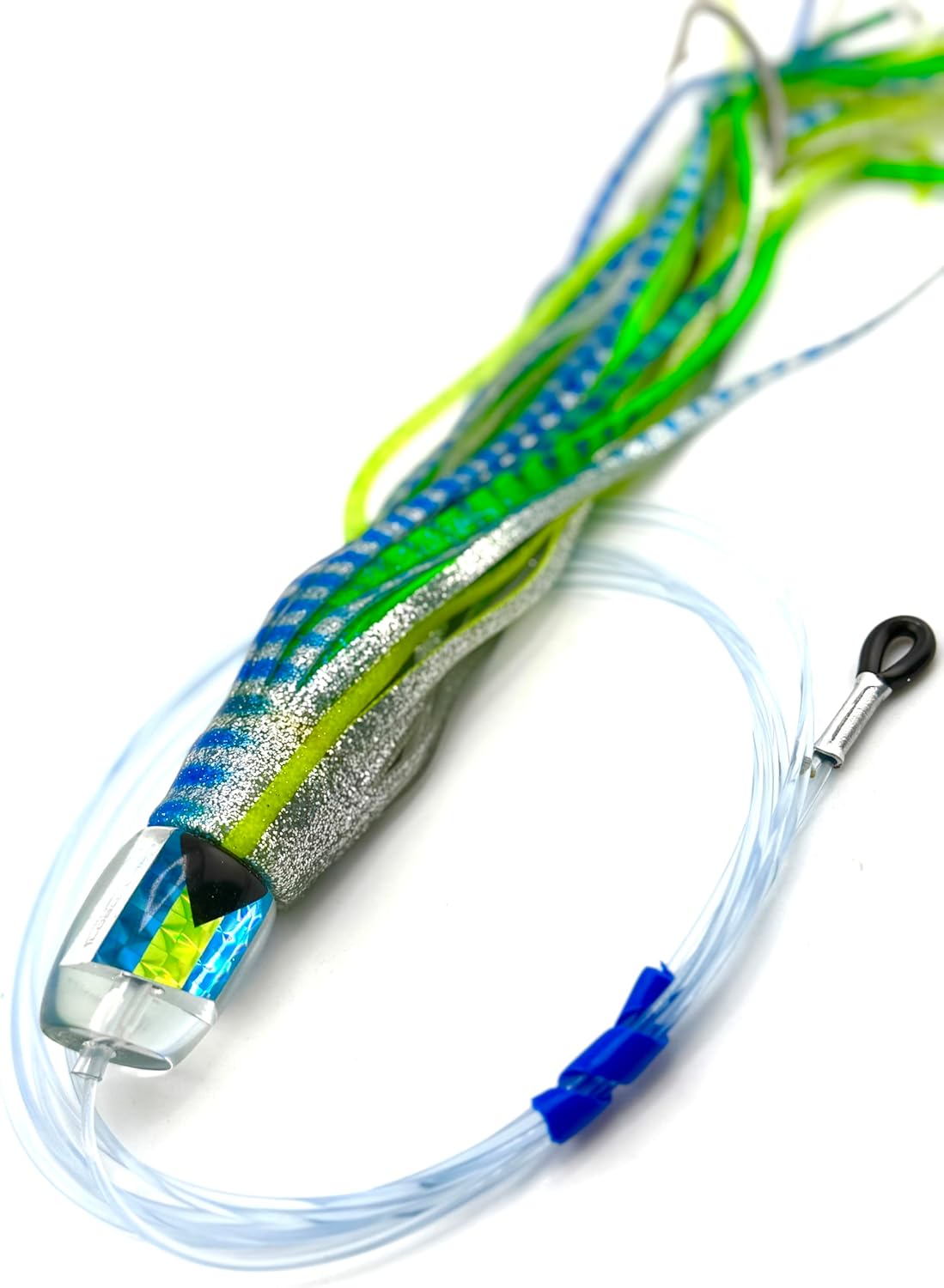 Lobo Lures Your #45 Pelagic Magic Trolling Lure, 12 inch, Bahama Flag Theme, for Tuna and Marlin Fishing | Made in The USA |