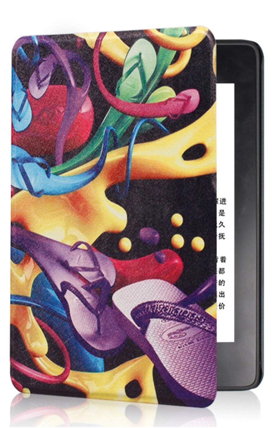 Case for All-New Kindle Paperwhite 11th Generation 2021 / 10th Generation 2018 / Before 2018 Versions/Kindle 10th Generation 2019 - Smart Cover with Hand Strap, Magnetic Closure, Auto Sleep/Wake