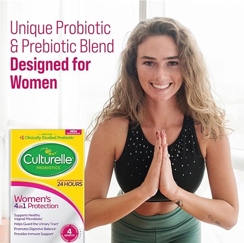 Miniatura 3 de Culturelle Probióticos diarios de equilibrio saludable para mujeres, apoya la salud digestiva, vaginal e inmunológica, diarrea ocasional, gases e