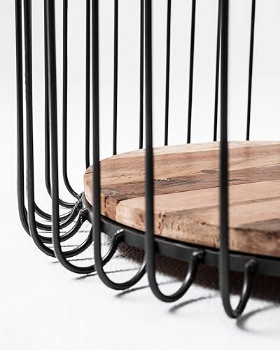 Miniatura 9 de NovaSolo Barca Boat Mesa auxiliar redonda de madera en color natural