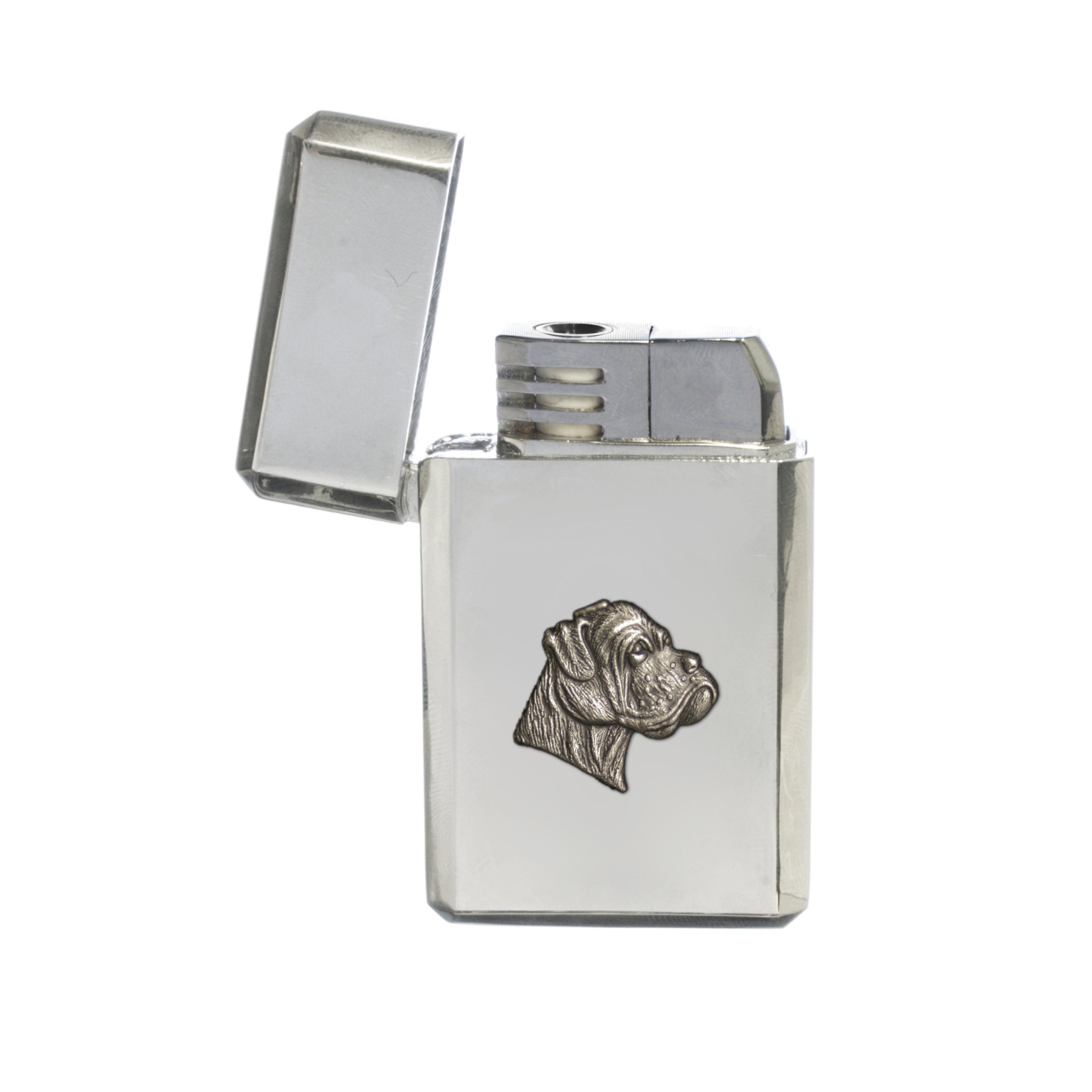 Boxer dog stormproof gas lighter