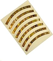 Vista 5 de Pegatina calcomanía con incrustaciones para guitarra acústica, purfling de boca de sonido con tema de abulón - Tira de roseta/OC