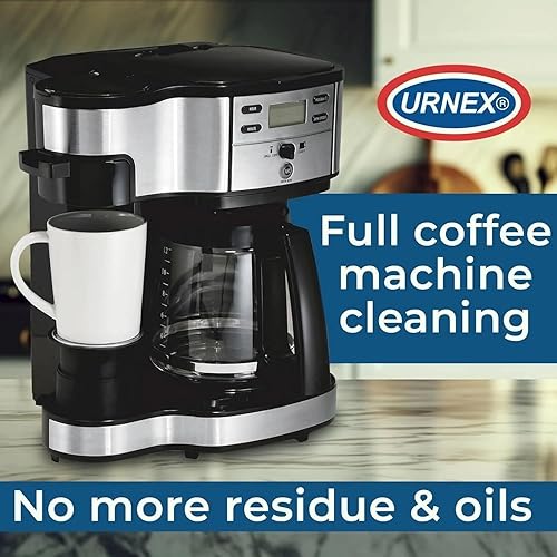Miniatura 6 de Urnex Cafiza - Polvo de limpieza (19.97 oz) y removedor de escamas Dezcal (31.16 onzas), kit de cuidado de café y espresso, mantenimiento de la