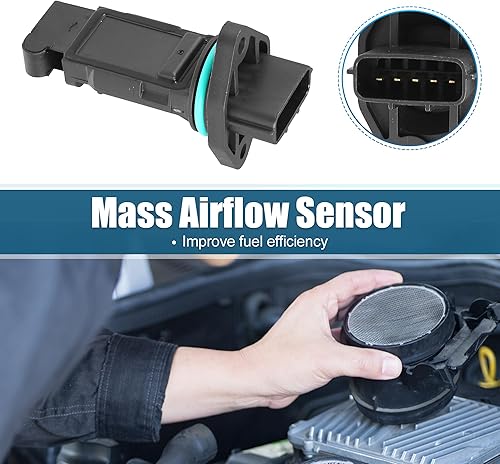 Miniatura 3 de uxcell Reemplazo del metro del sensor de flujo de aire de masa del coche para Nissan Sentra 2003-2006 No.226808U30122680-8U301