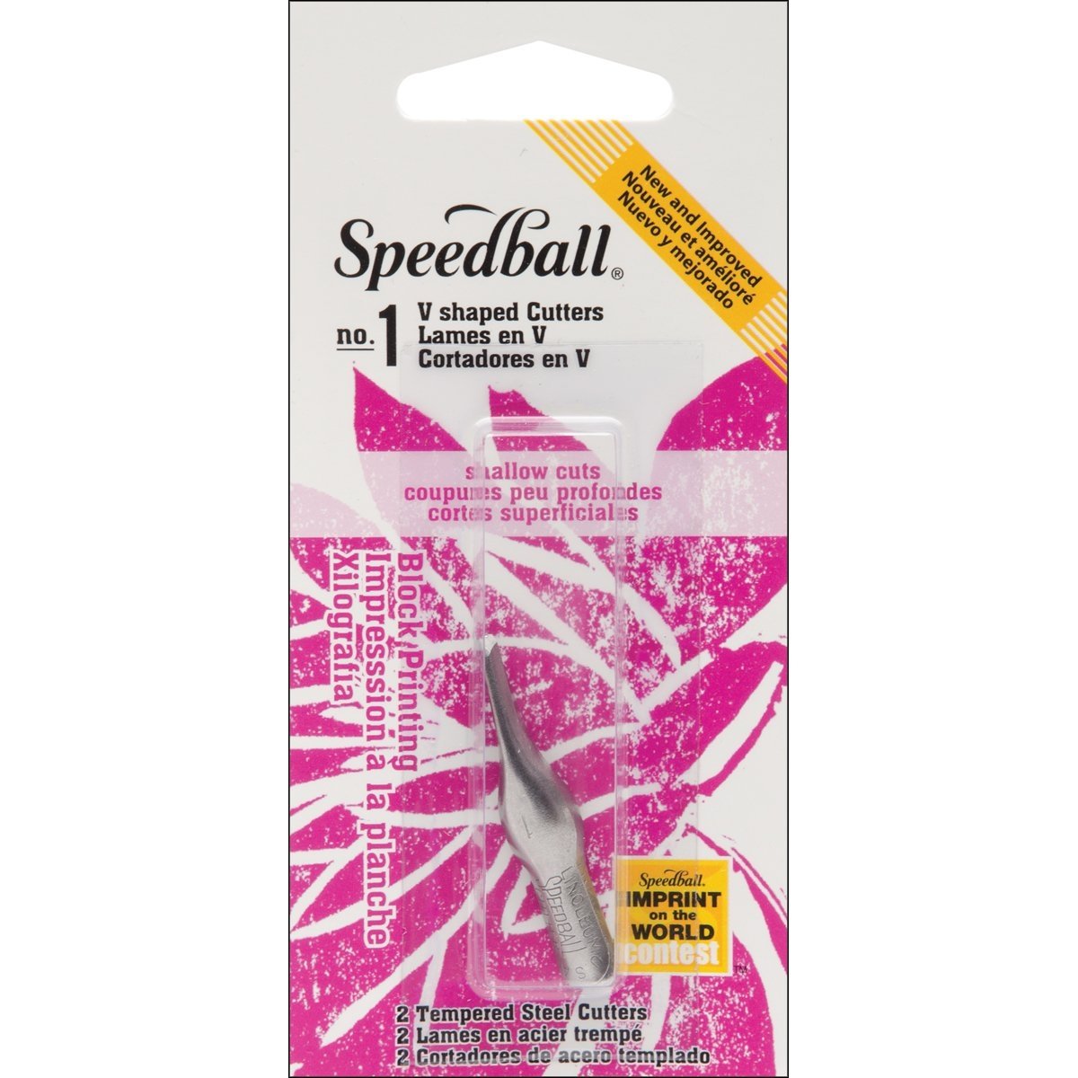 Speedball Lino Cutter #1 Lino Cutter Small V Gouge, For Art, Block Printing, Screen Printing, Craft, Printmaking, Home, Block Printers, Studio, Artists, Carving, Stamping, Linoleum, Graphics