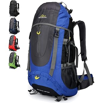 Doshwin 70L Trekking Backpack Camping Backpack Travel Backpack Hiking Backpack Large Backpack for Men and Women