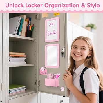 MoKo Locker Accessories for Girls, School Supplies Lockers Decor