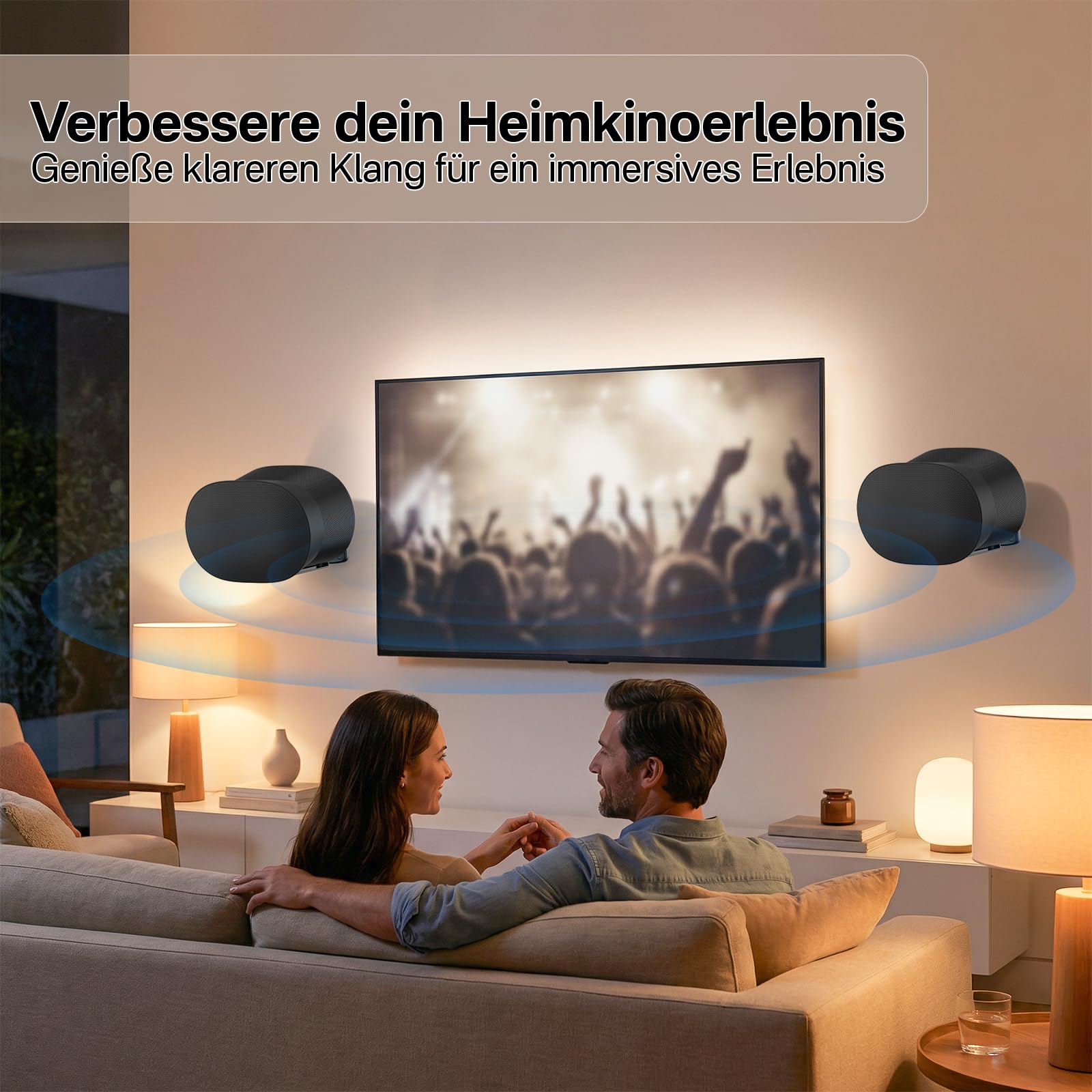 Supporto per altoparlanti Sonos Era 300 da parete, supporto per altoparlanti regolabili per supporto Sonos Era 300, resistente supporto da parete per altoparlanti fino a 10 kg, confezione da 2
