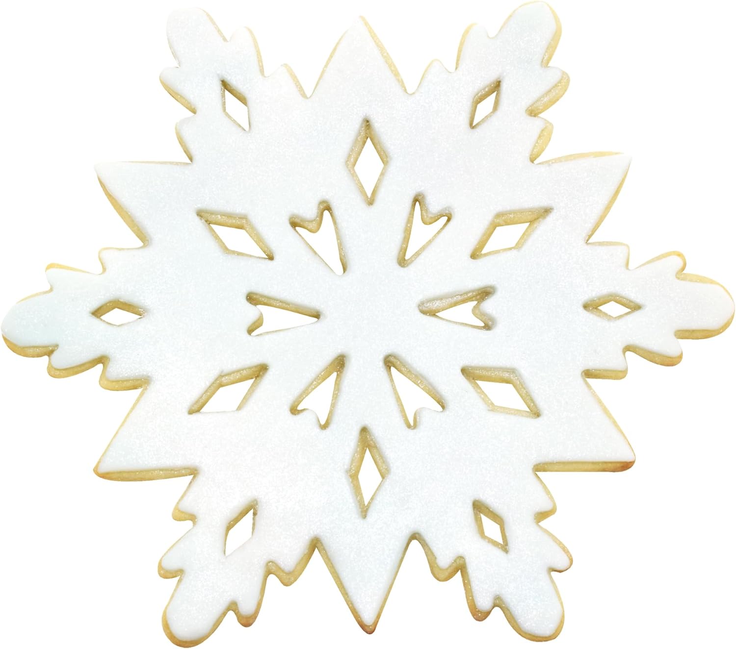 R&M International Snowflake Cookie Cutters with Interior Cut-Outs, 3" Assorted, 3-Piece Set - Image 5