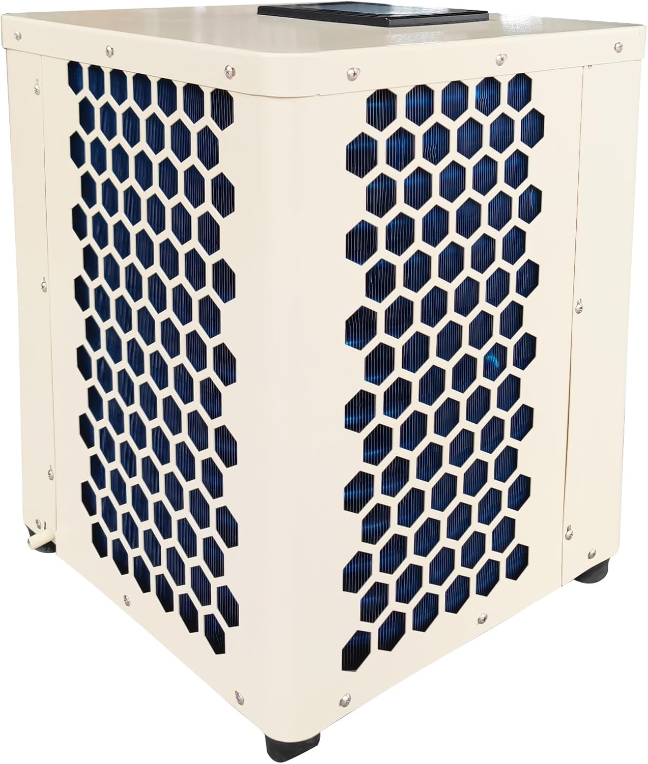 18000 BTU Swimming Pool Heat Pump Pool Heaters with three adaptable pipes for Above Ground Pool Ice Bath Cold Plunge WiFi Control Timer 5500Gallon Heating or Cooling 110V 60Hz