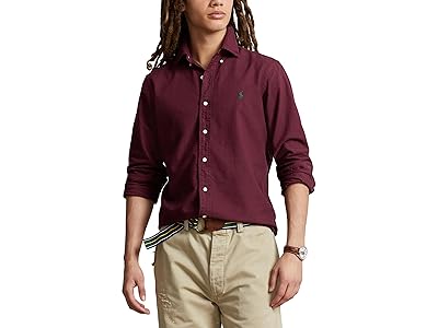Polo Ralph Lauren Classic Fit Long Sleeve Garment Dyed Oxford Shirt Men