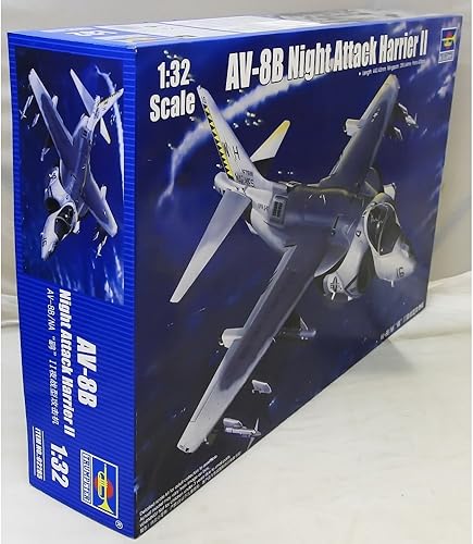 Trumpeter 1/32 AV8B Harrier II Kit de modelo de avión de ataque nocturno