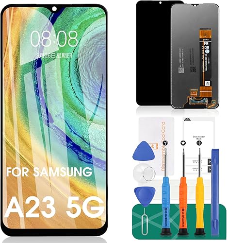 Para Samsung Galaxy A23 5G Reemplazo de pantalla para Galaxy A23 5G Pantalla LCD para Samsung SM-A236U Digitalizador Asamblea de pantalla táctil