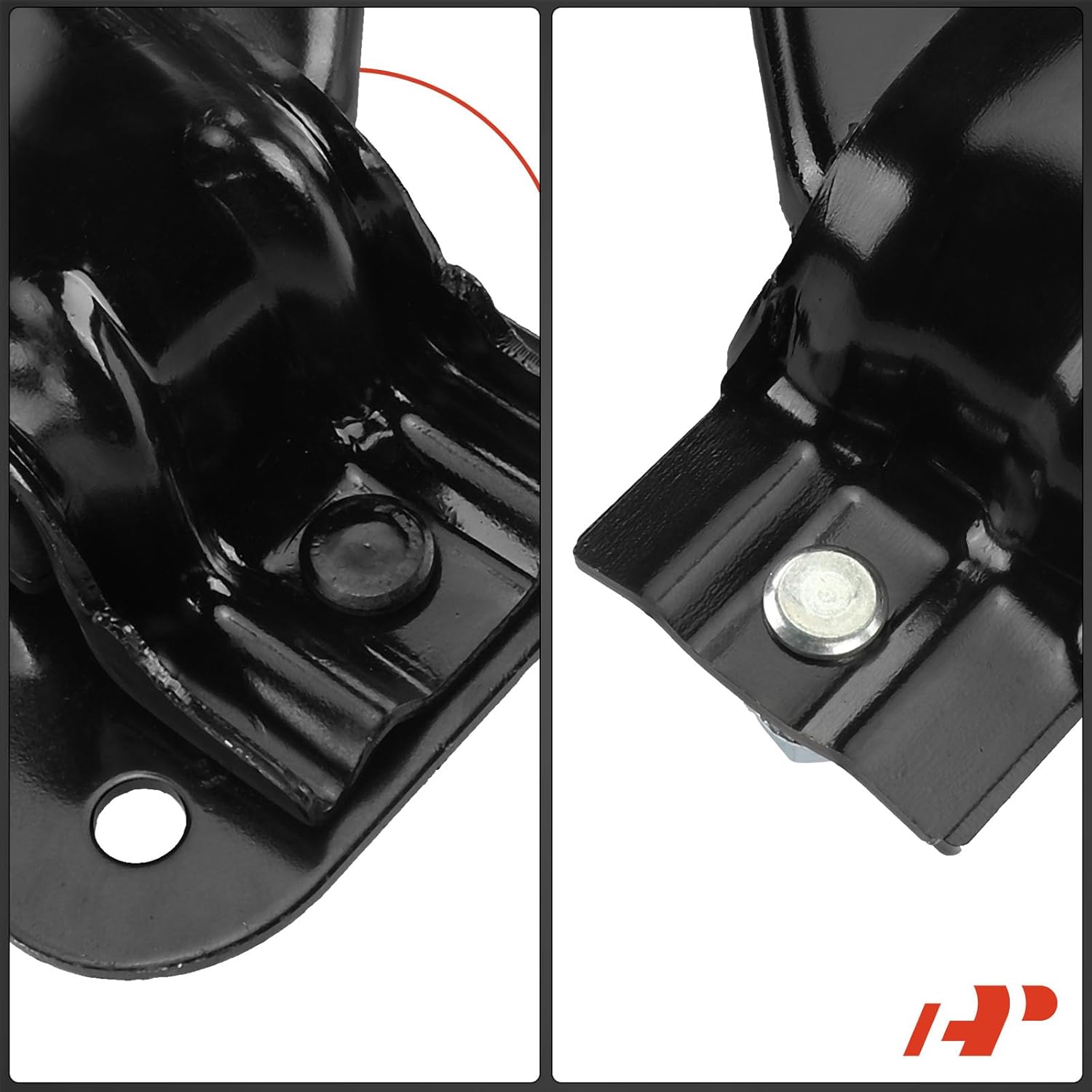 A-Premium 2PCS Front Left Right Engine Motor Mount Kit Compatible with Ford F-250 Super Duty, F-350 Super Duty 2003-2004, F-450 F-550 Super Duty, Excursion, 6.0L, Replace# 4C3Z6038A, 3C3Z6038AB