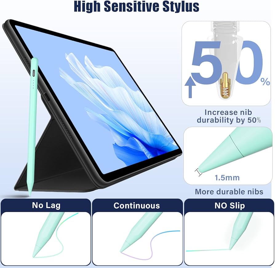 Apple iPad 本体 ミッドナイトグリーン + Apple Pencil Amazon.com: Pencil for Apple iPad 10th Generation, 2025-2018 Fast