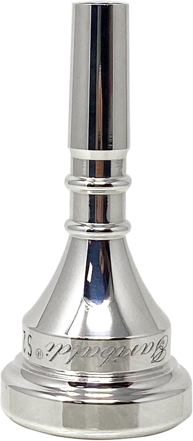 GARIBALDI Silver Plated Single-Cup Medium Alto Horn Mouthpiece (GAR-S2)