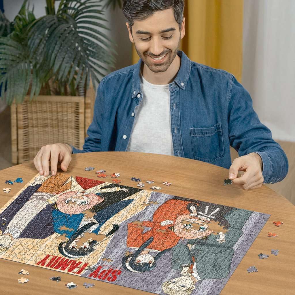 Ravensburger Puzzle 12001197 Spy X Family 1000 Pieces Puzzle for Adults and Children from 14 Years, Spy X Family Gifts