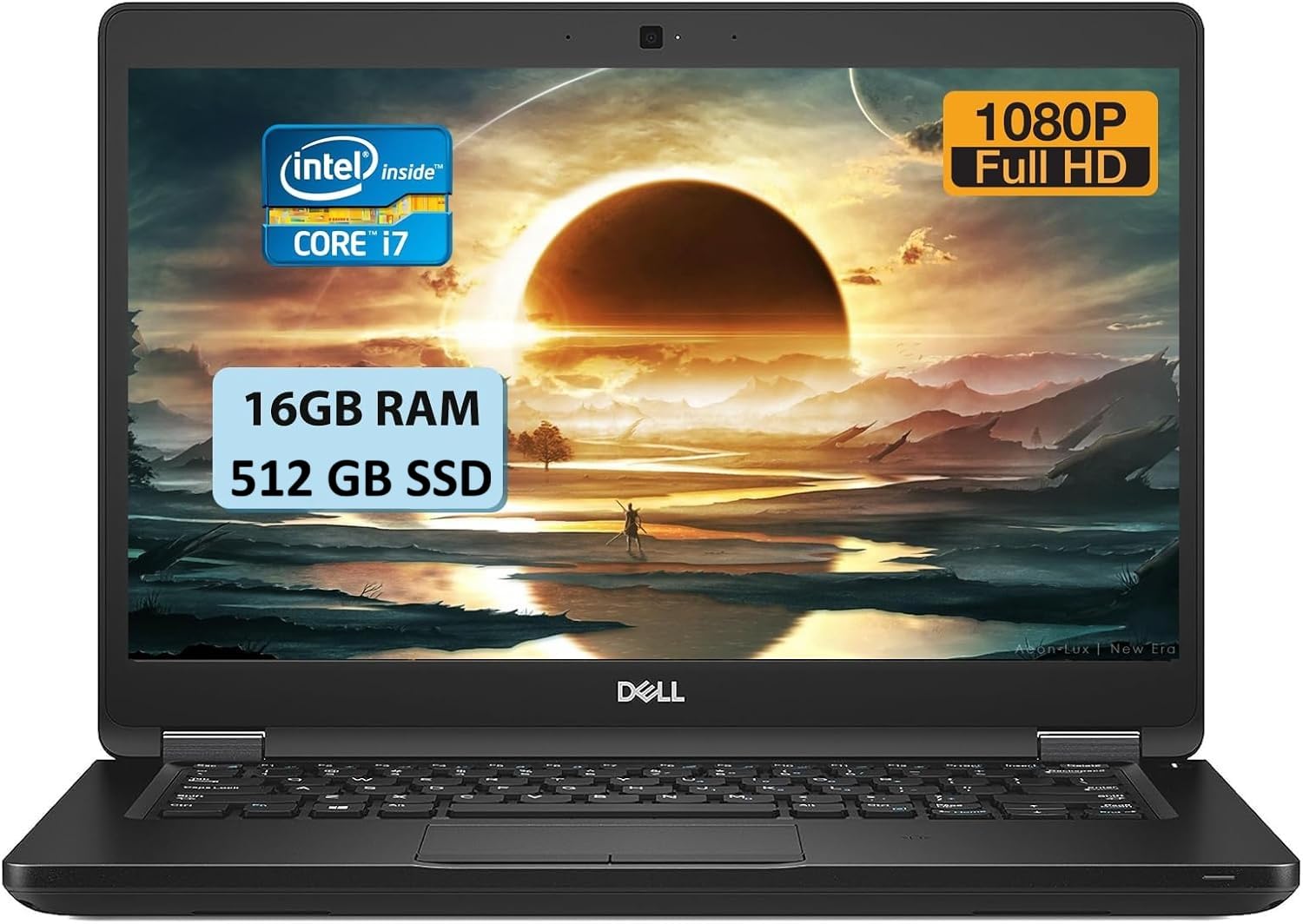 Dell Latitude 5490 14' FHD (1920 x 1080) Display Laptop Intel Core i7-8650U @ 1.90GHz 16GB RAM 512GB SSD Intel UHD Graphics 620 Windows 11 Pro (Renewed)