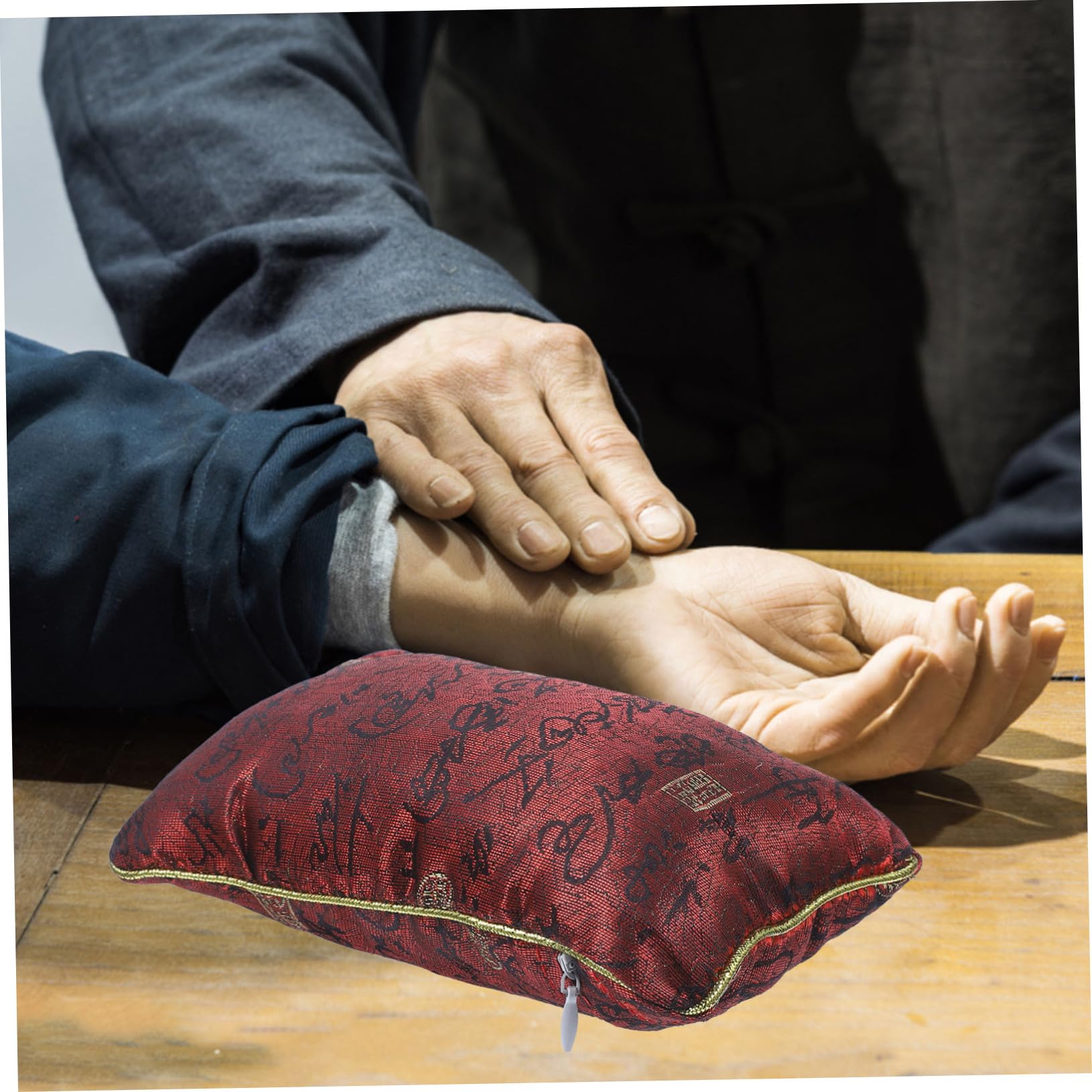 MAGICLULU Oreiller de pouls pratique pour les médecins, coussin de bras fabriqué en coton confortable et lavable MAGICLULU Oreiller de pouls pratique pour les médecins, coussin de bras fabriqué en coton confortable et lavable